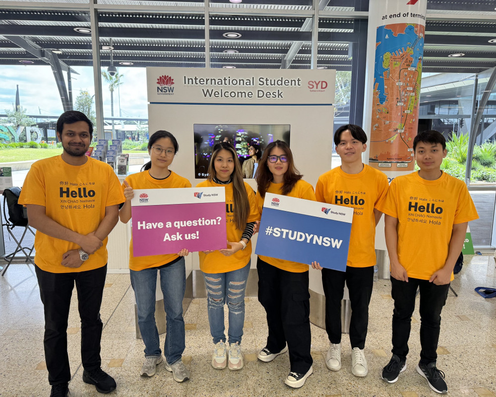 International Student Welcome Desk 